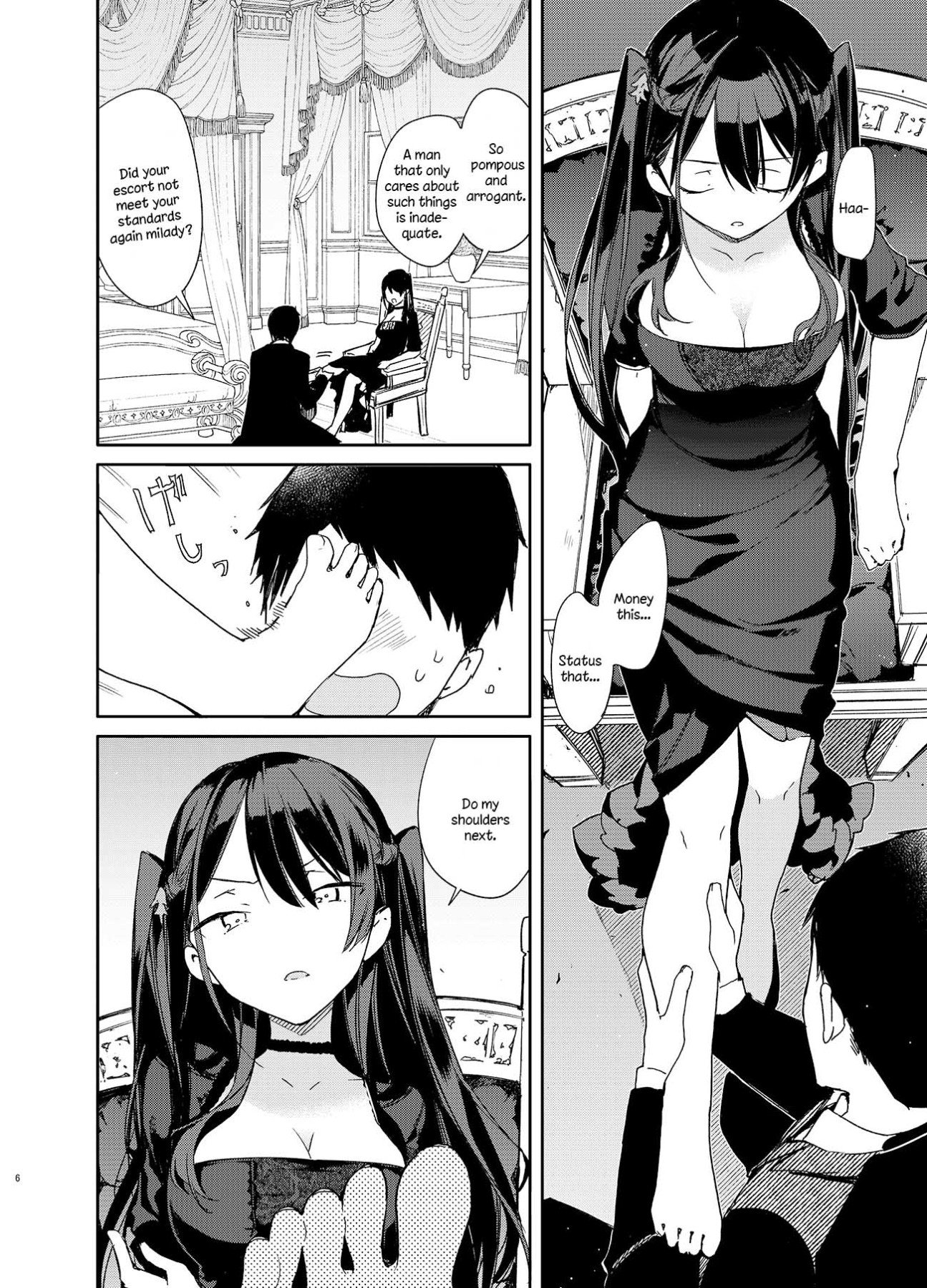 Hentai Manga Comic-Getting Lewd With a Dominating Big-Breasted Rich Girl-Read-4